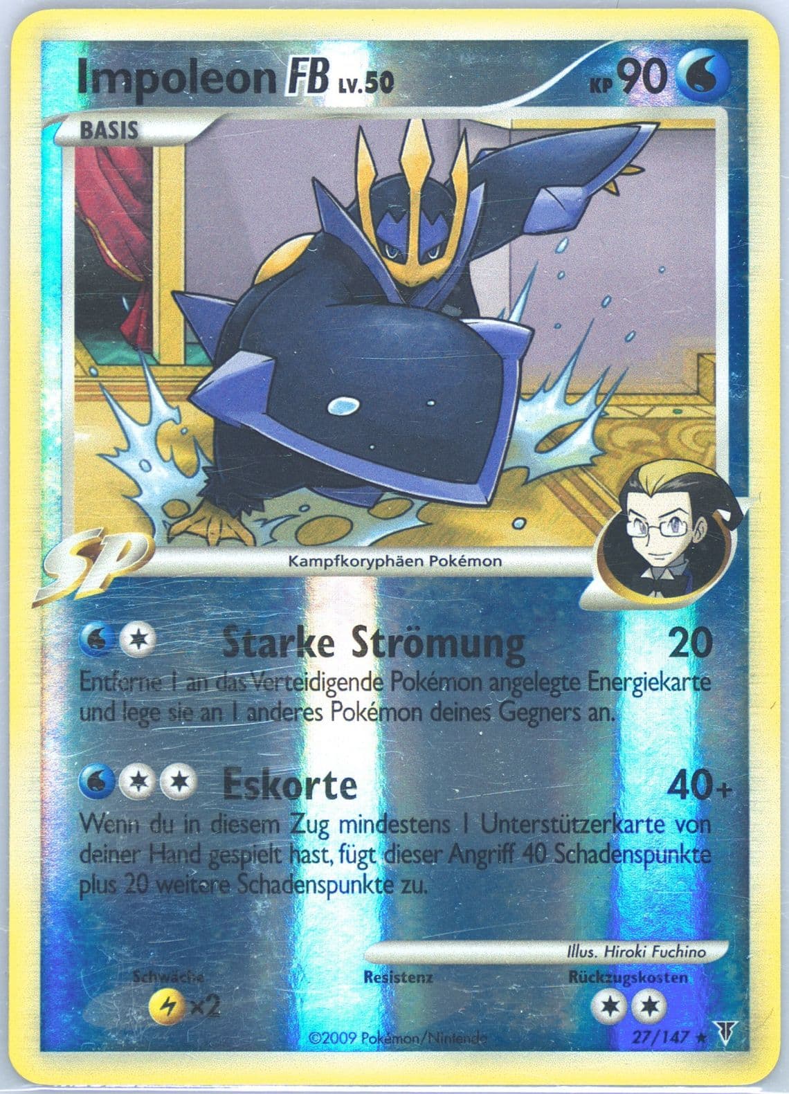 Impoleon FB-Reverse Foil German (27) 2009 Pokemon Platinum Supreme Victors
