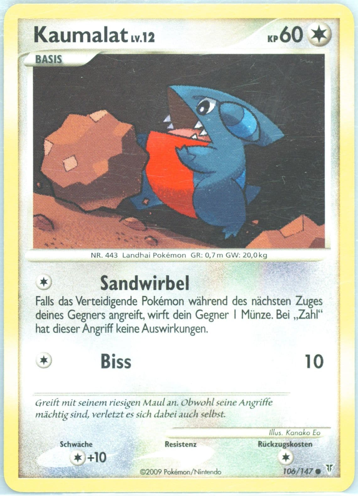 Kaumalat German (106) 2009 Pokemon Platinum Supreme Victors