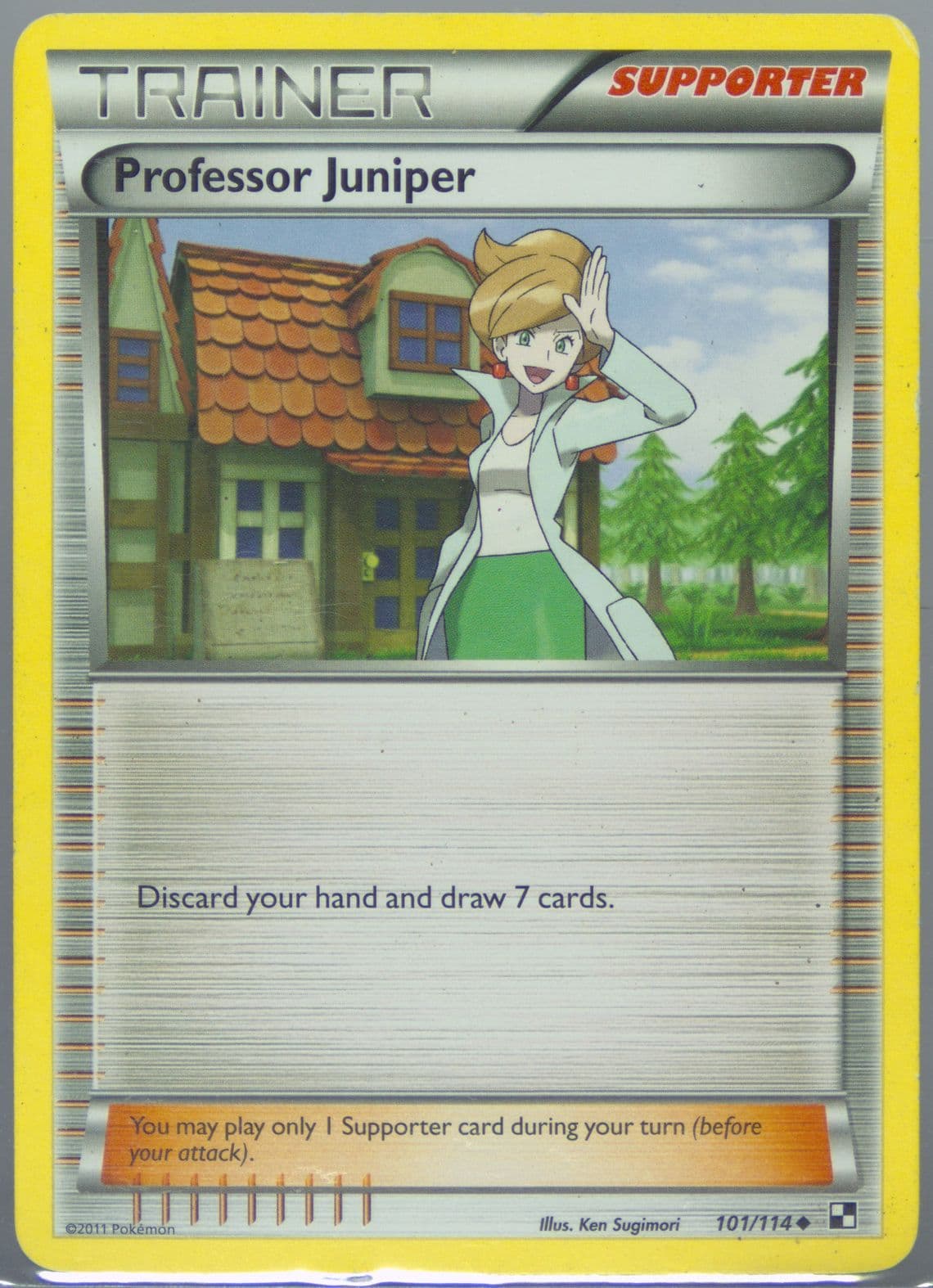 Professor Juniper (101) 2011 Pokemon Black & White