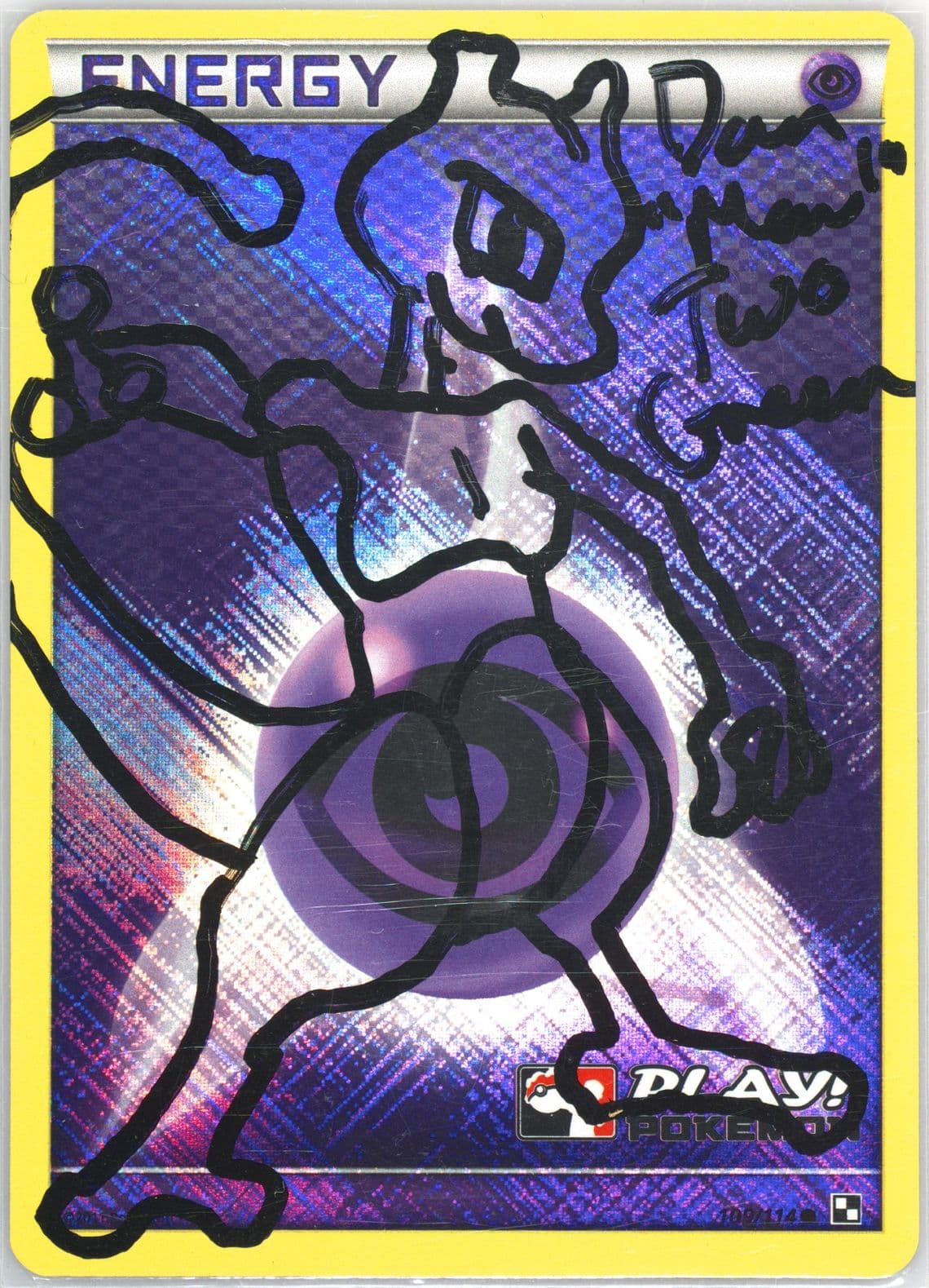 Psychic Energy-Holo Crosshatch-2011 Pokemon League (109) 2011 Pokemon Black & White