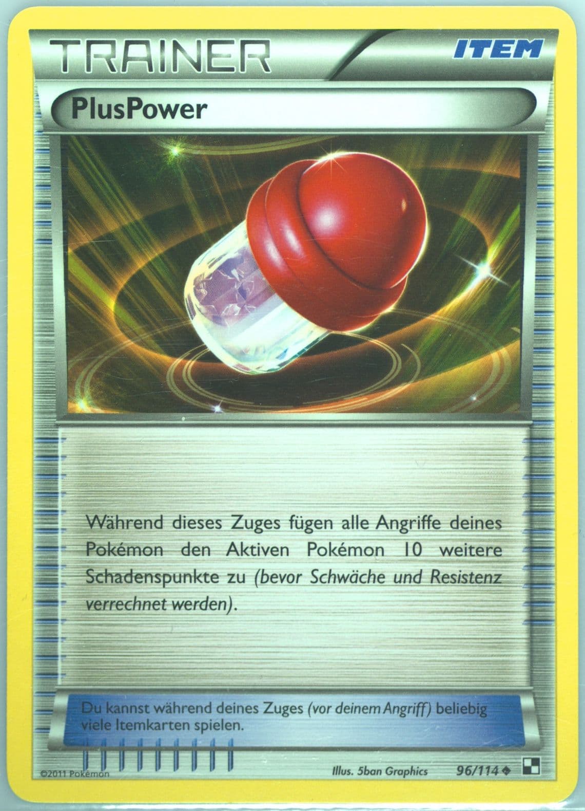 Pluspower German (96) 2011 Pokemon Black & White