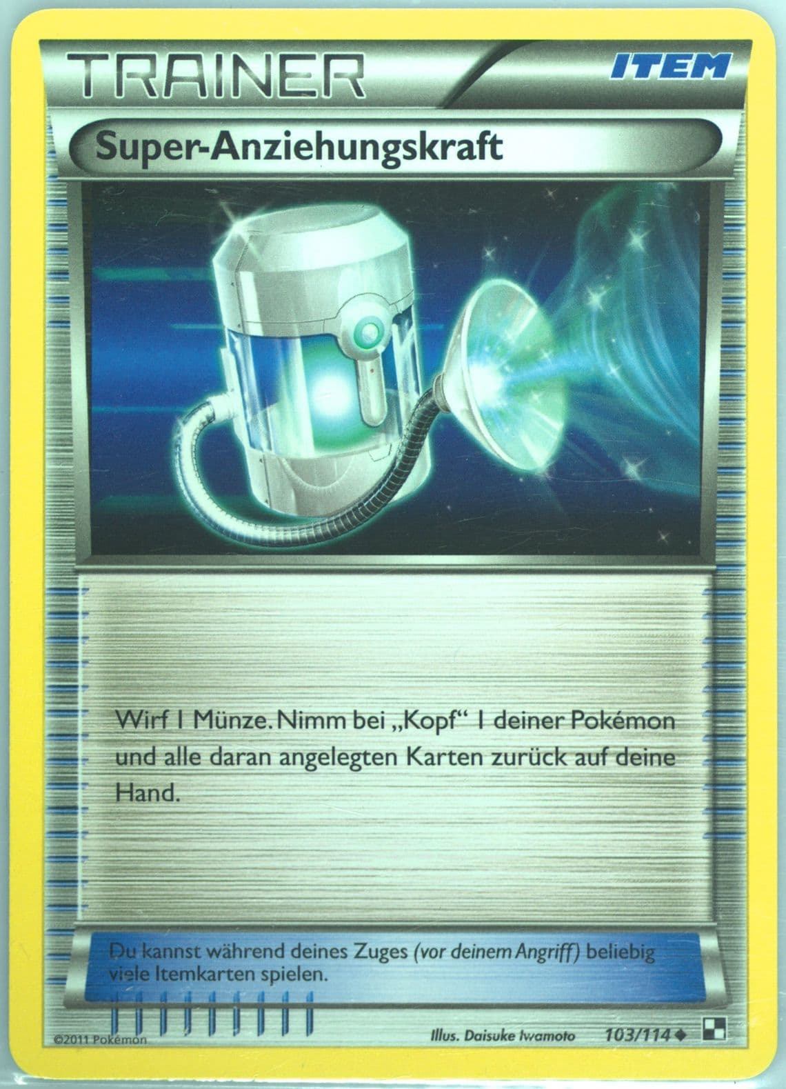 Super-Anziehungskraft German (103) 2011 Pokemon Black & White