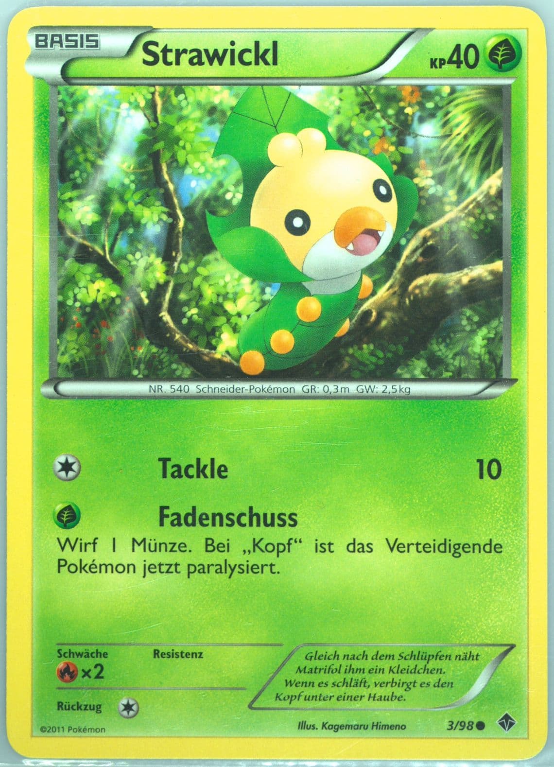 Strawickl German (3) 2011 Pokemon Black & White Emerging Powers