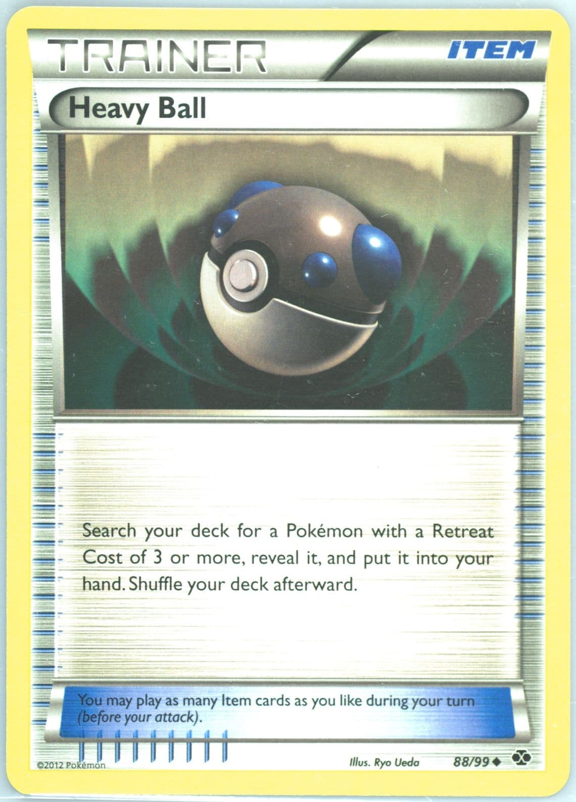 Heavy Ball (88) 2012 Pokemon Black & White Next Destinies