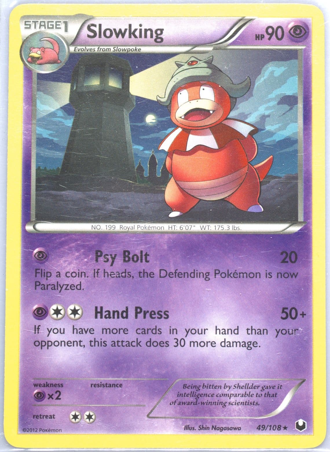 Slowking (49) 2012 Pokemon Black & White Dark Explorers