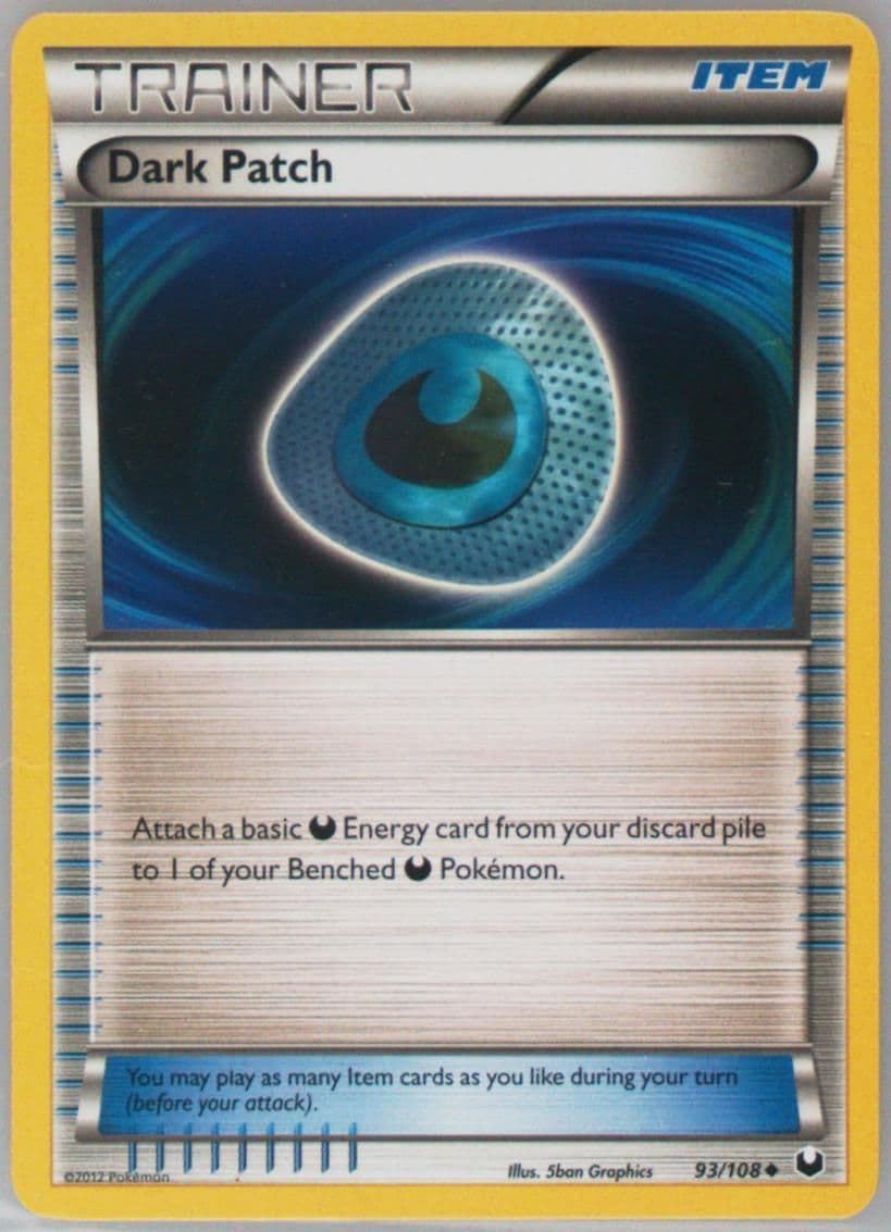 Dark Patch (93) 2012 Pokemon Black & White Dark Explorers