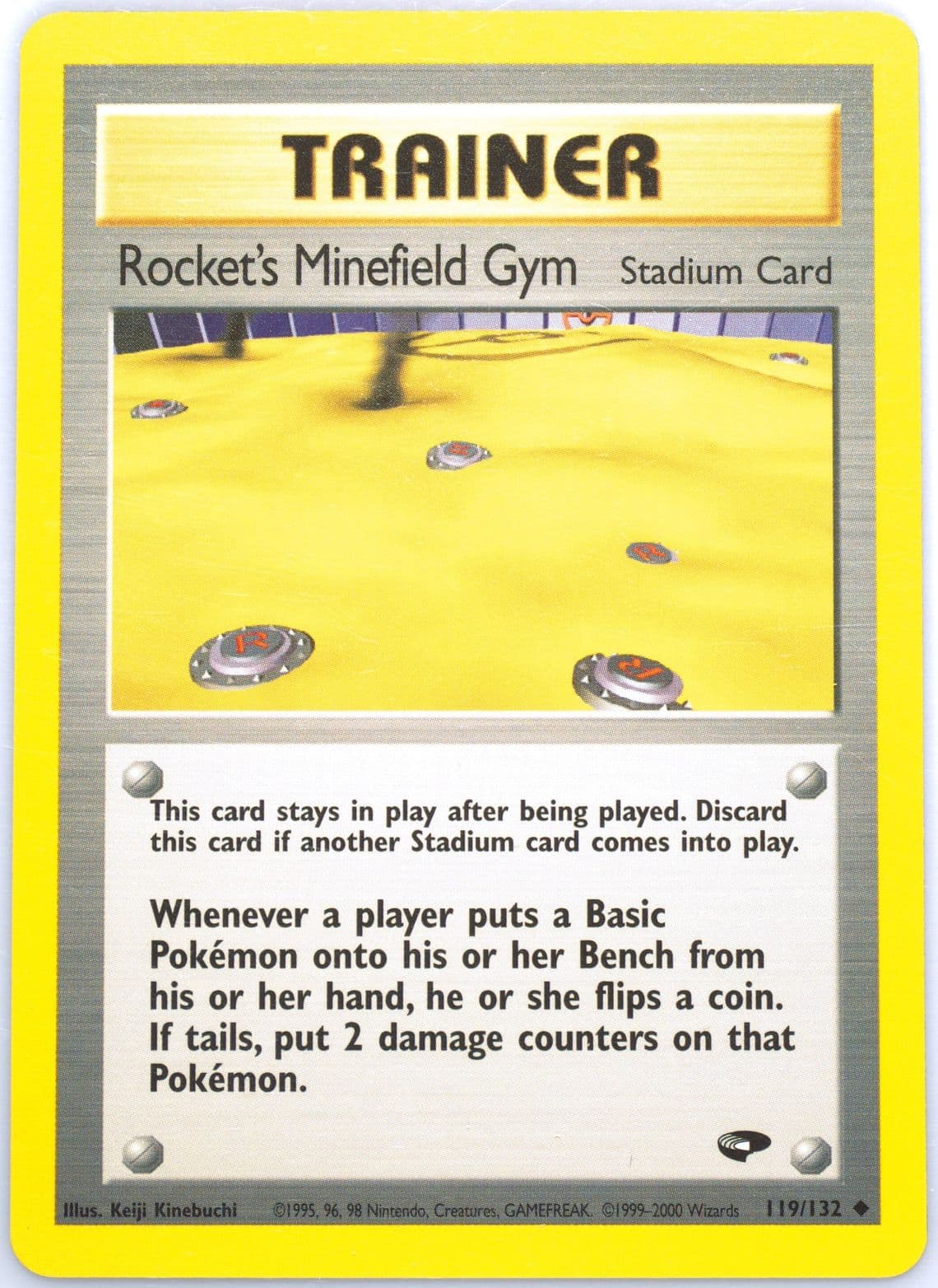 Rocket's Minefield Gym Corrected (119) 2000 Pokemon Gym Challenge