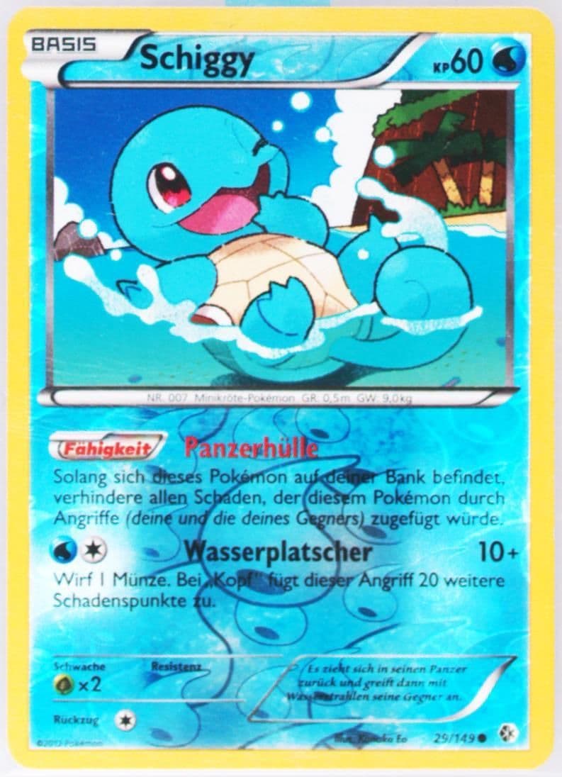 Flampivian-Reverse Foil (28) 2013 Pokemon German Black & White Boundaries Crossed