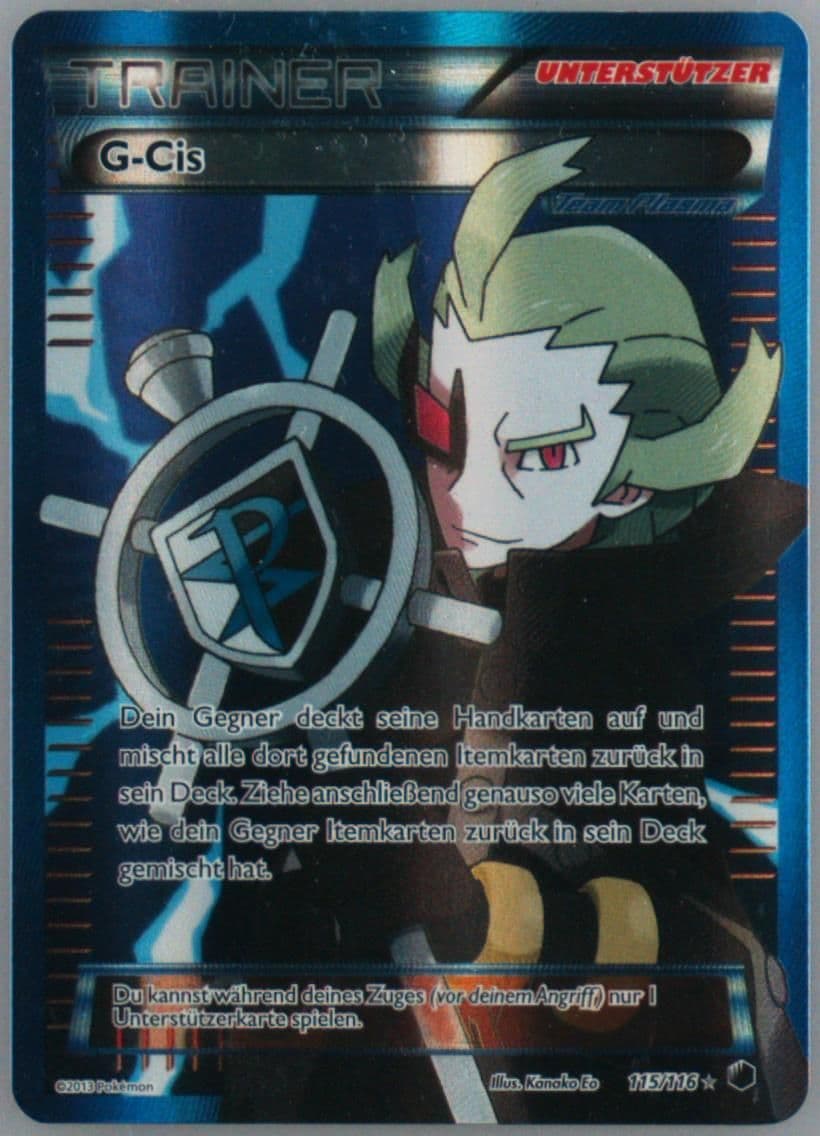 Full Art/G-Cis German (115) 2013 Pokemon Black & White Plasma Freeze