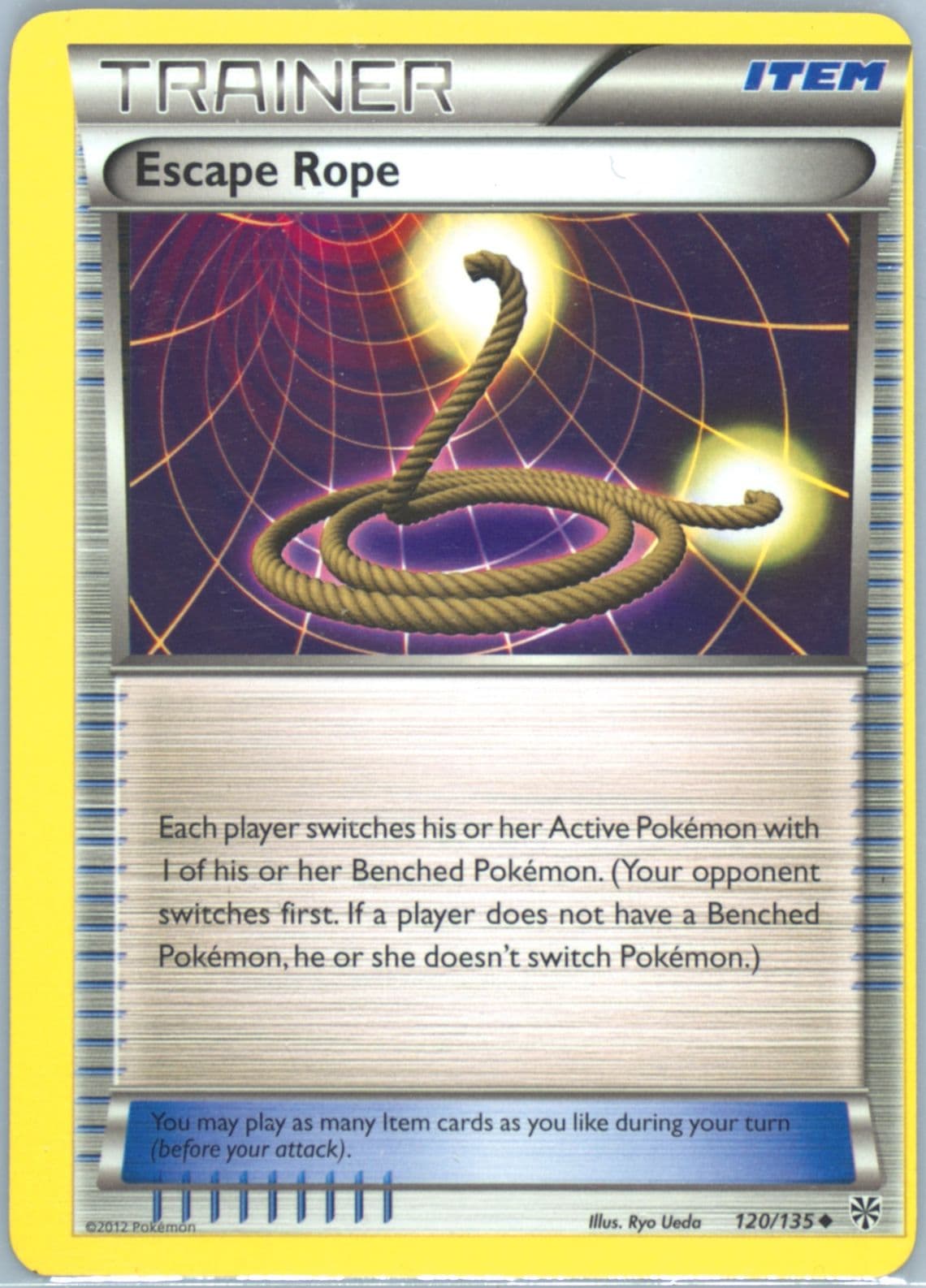 Escape Rope (120) 2013 Pokemon Black & White Plasma Storm