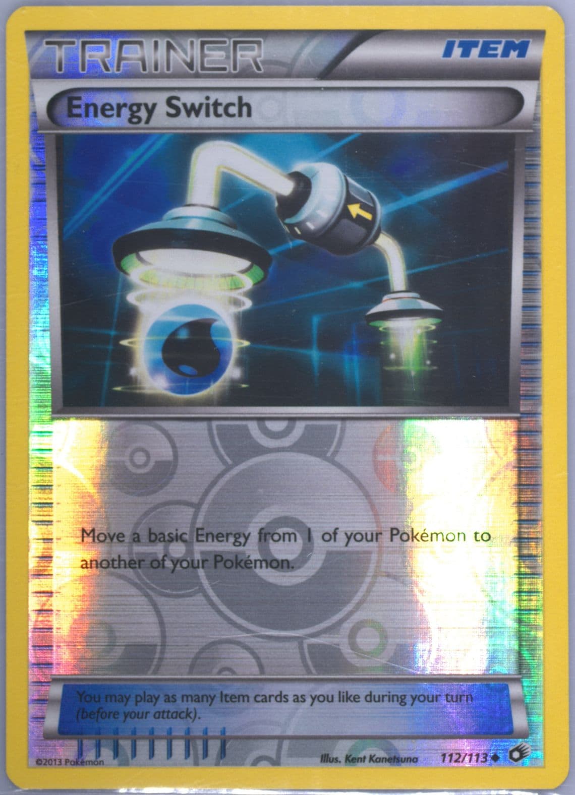 Energy Switch-Reverse Foil (112) 2013 Pokemon Black & White Legendary Treasures