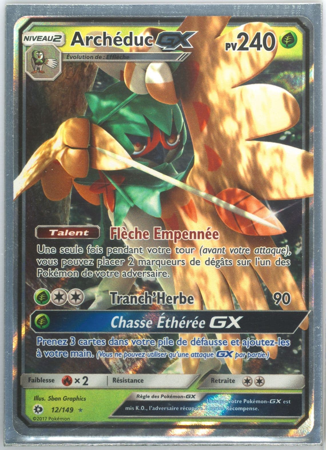 Archeduc GX French (12) 2017 Pokemon Sun & Moon