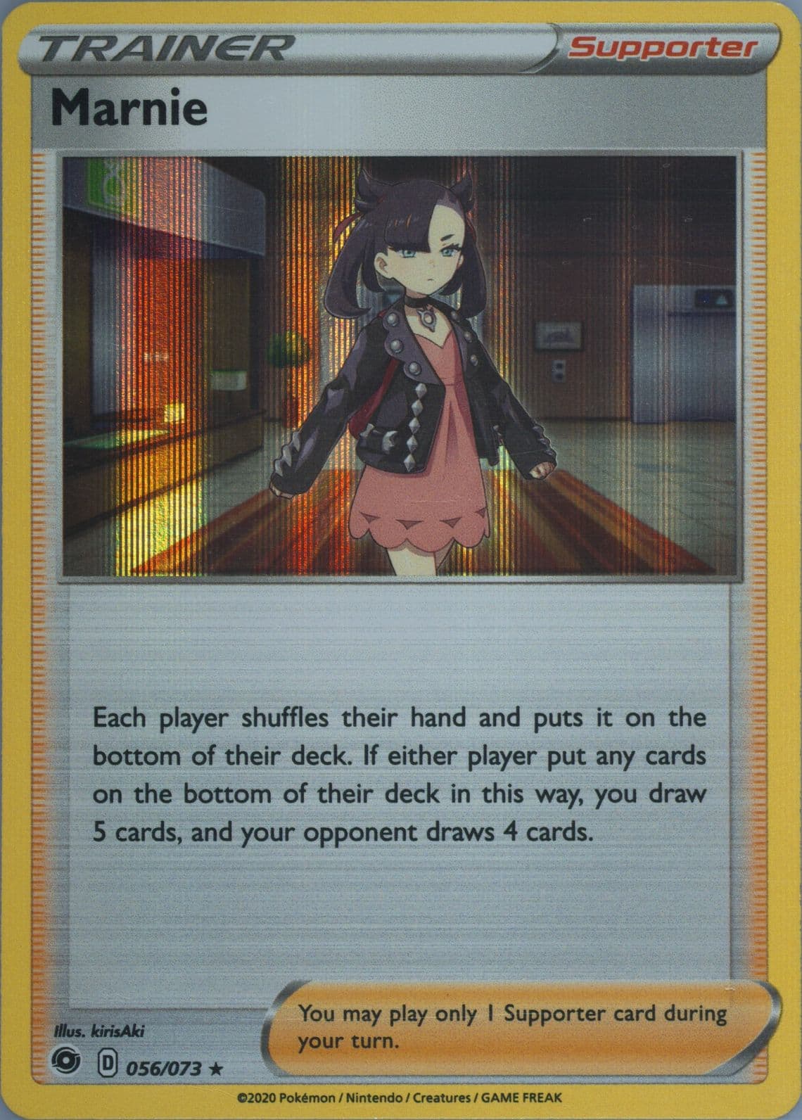 Marnie-Holo (056) 2020 Pokemon Sword & Shield Champion's Path