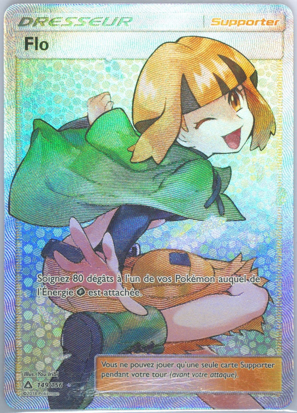 Full Art/Flo French (149) 2018 Pokemon Sun & Moon Ultra Prism