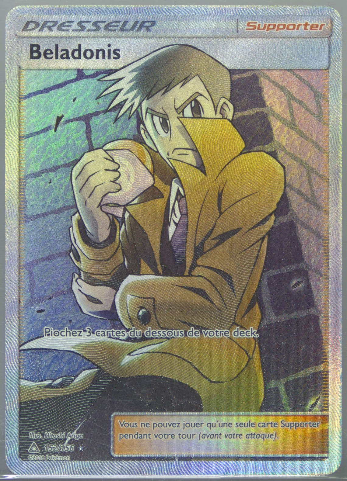 Full Art/Beladonis French (152) 2018 Pokemon Sun & Moon Ultra Prism