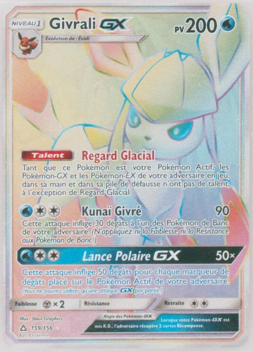 Full Art/Givrali GX French-Secret (159) 2018 Pokemon Sun & Moon Ultra Prism
