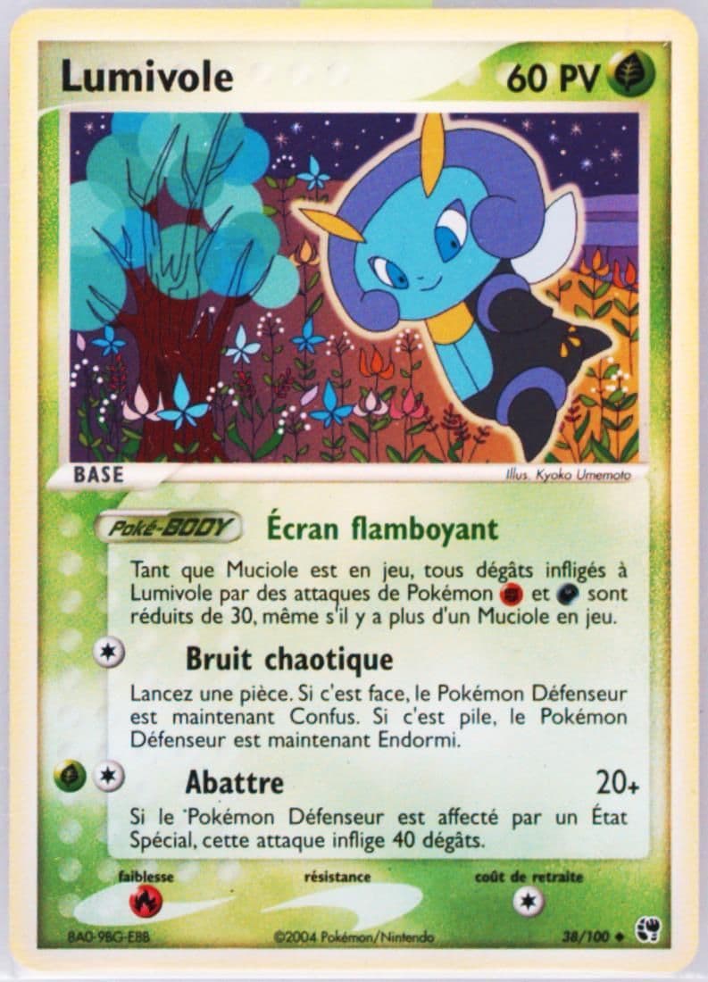 Lumivole-Reverse Foil (38) 2004 Pokemon French EX Sandstorm