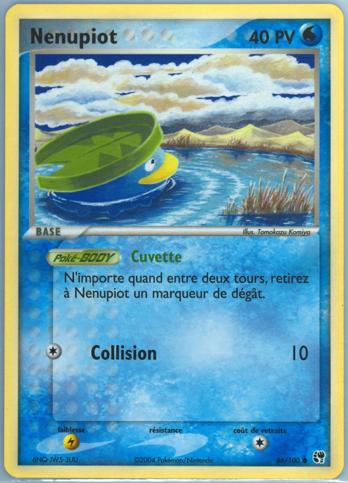 Nenupiot (66) 2004 Pokemon French EX Sandstorm