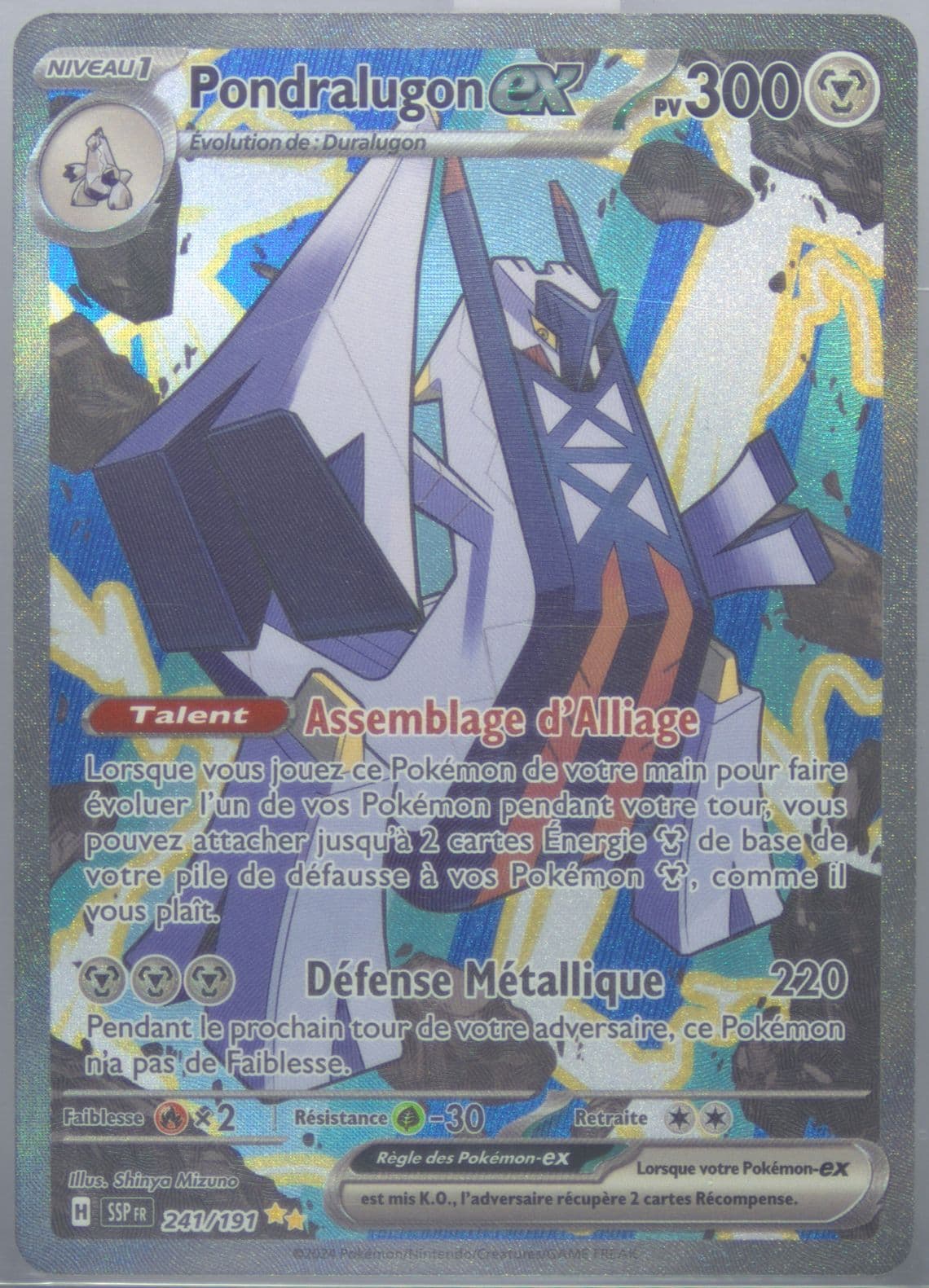 Archaludon EX Special Illustration Rare (241) 2024 Pokemon French Ssp FR-Surging Sparks