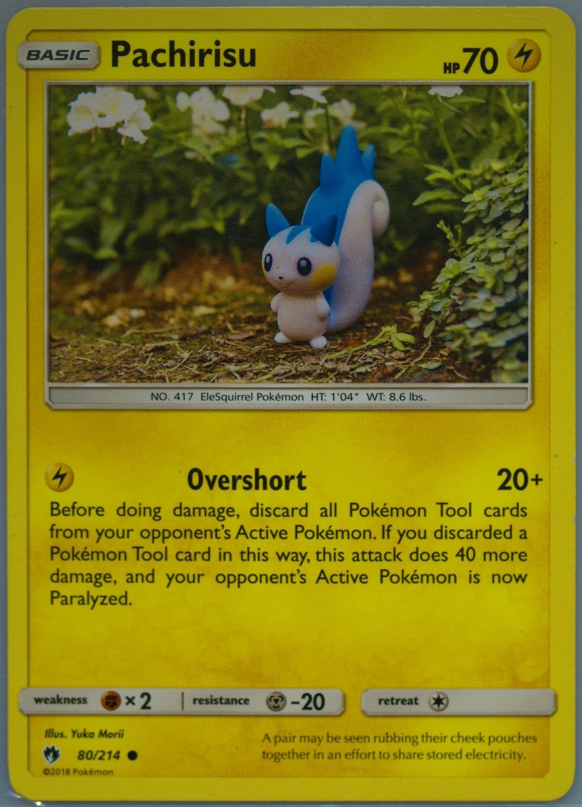 Pachirisu (80) 2018 Pokemon Sun & Moon Lost Thunder