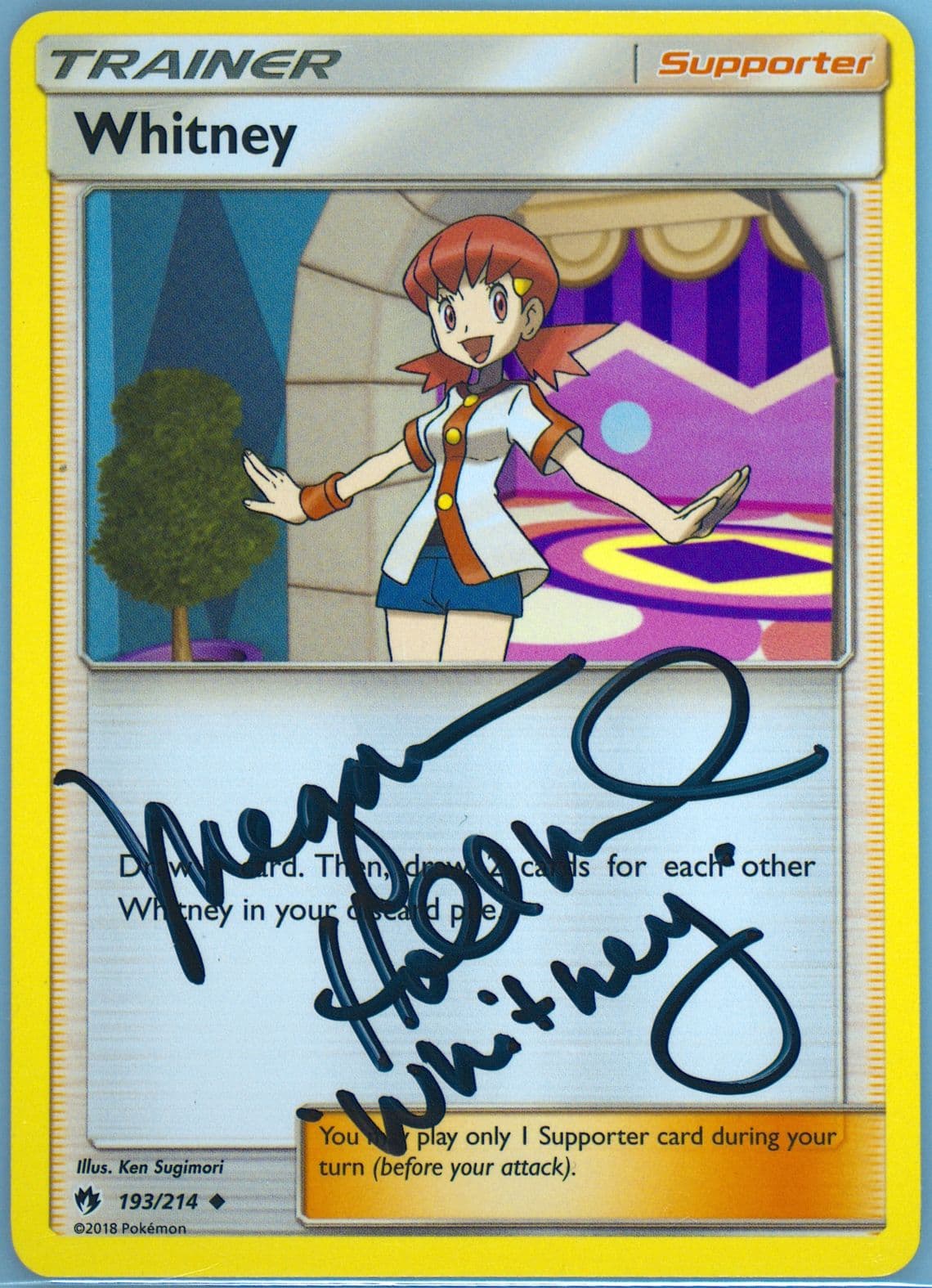 Whitney (193) 2018 Pokemon Sun & Moon Lost Thunder