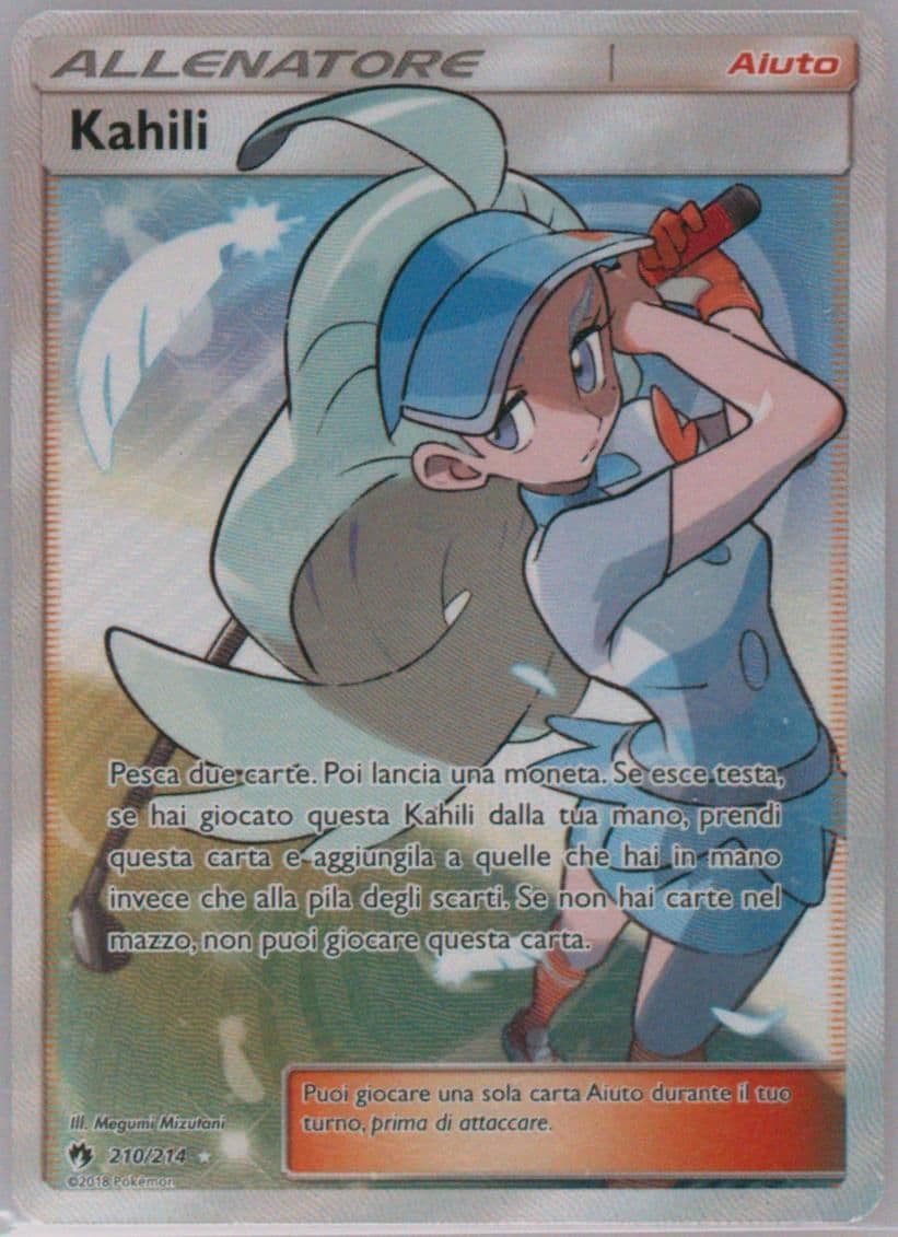 Full Art/Kahili Italian (210) 2018 Pokemon Sun & Moon Lost Thunder