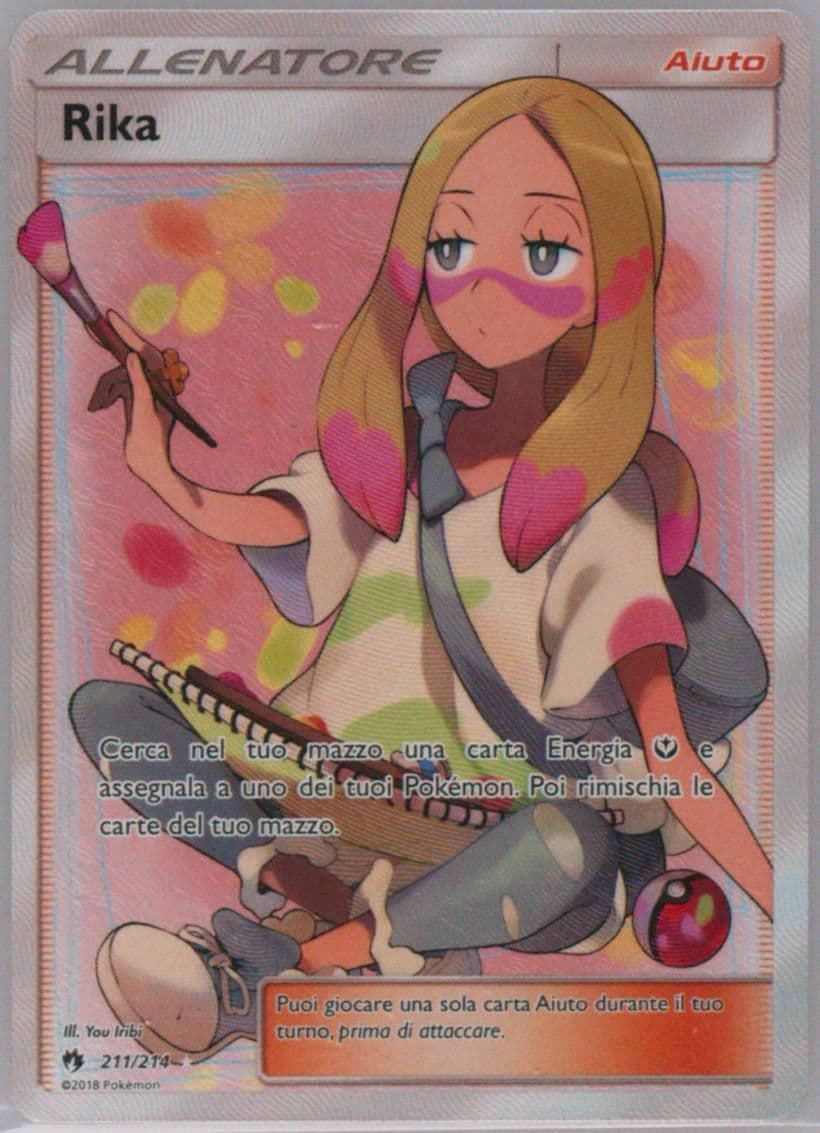Full Art/Rika Italian (211) 2018 Pokemon Sun & Moon Lost Thunder