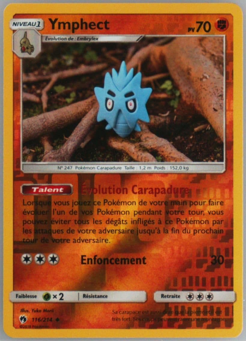 Ymphect-Reverse Foil French (116) 2018 Pokemon Sun & Moon Lost Thunder