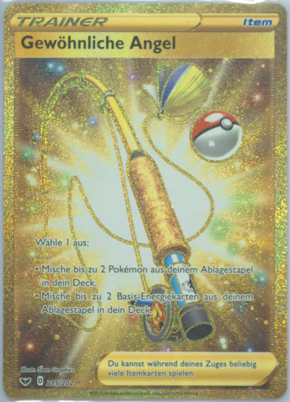 Full Art/Gewohnliche Angel German-Secret (215) 2020 Pokemon Sword & Shield