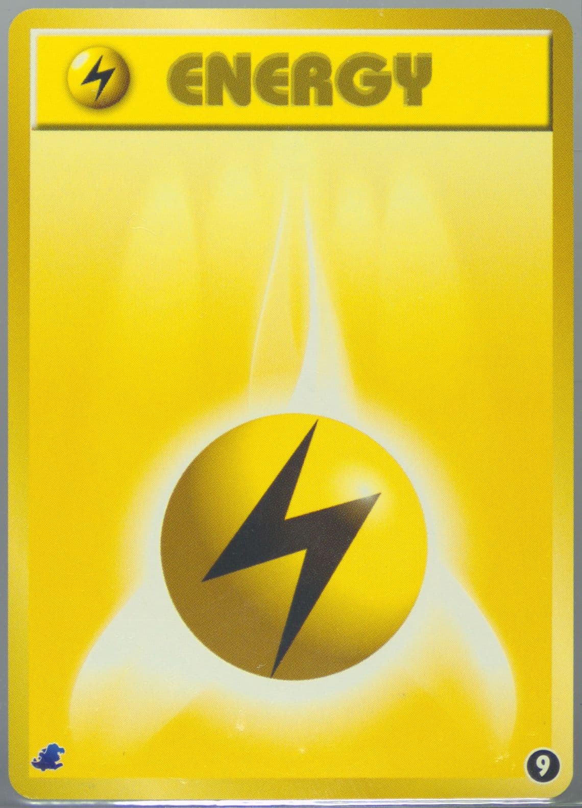 Lightning Energy (9) 2001 Pokemon Japanese Totodile Half Deck