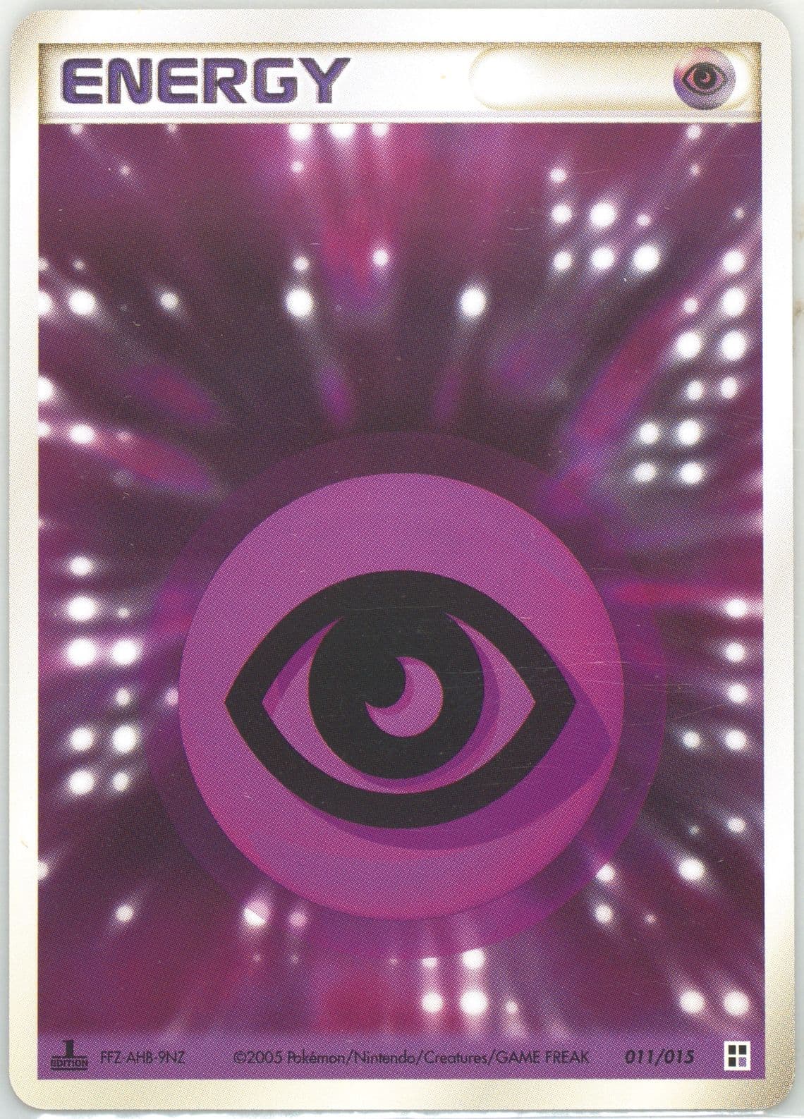 Psychic Energy Psychic-1st Edition (011) 2005 Pokemon Japanese Quick Construction Packs