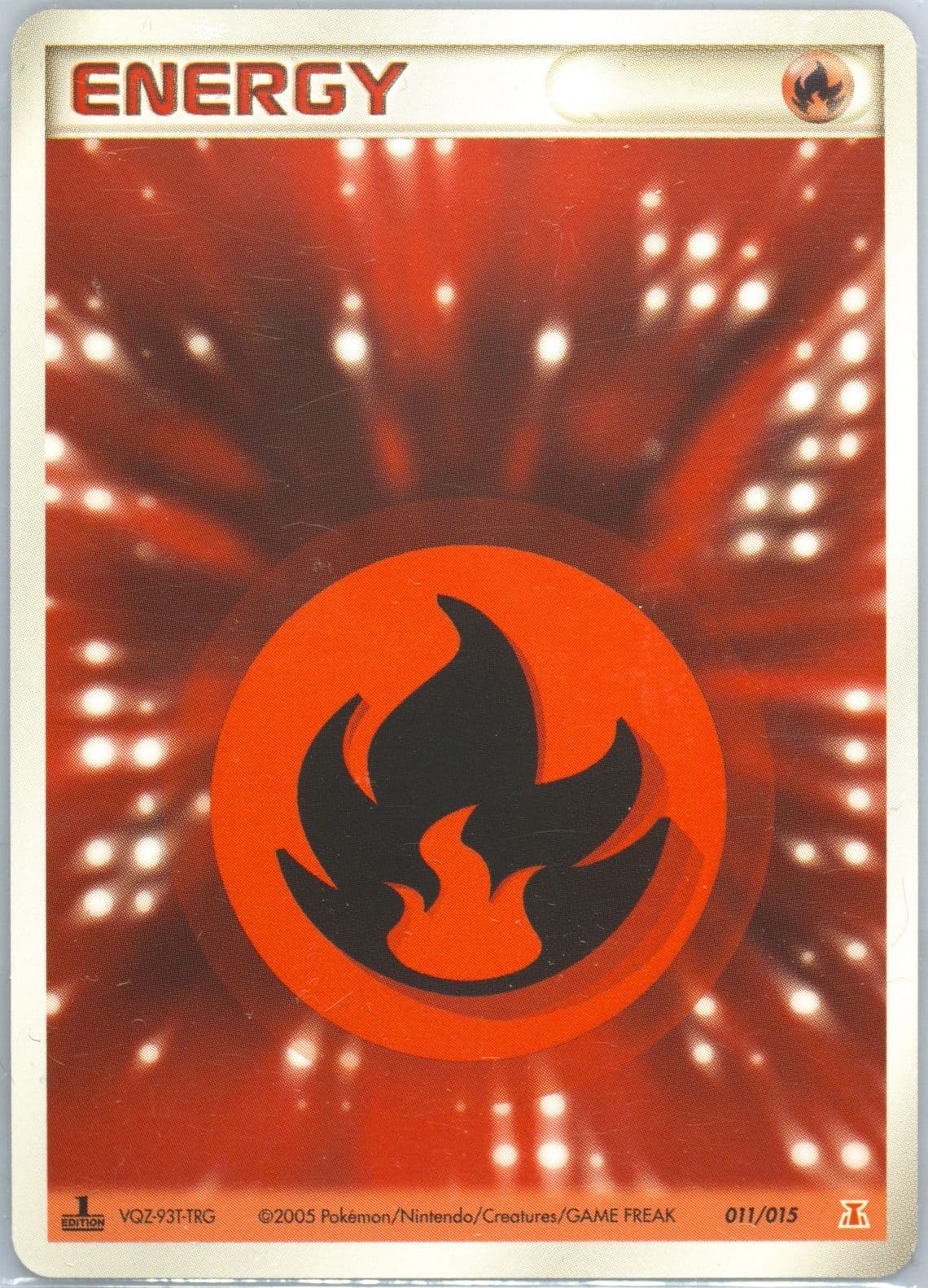 Fire Energy 1st Edition (011) 2005 Pokemon Japanese Holon Research Tower Fire
