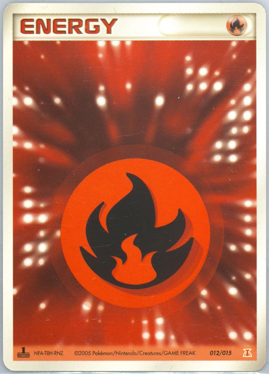 Fire Energy 1st Edition (012) 2005 Pokemon Japanese Holon Research Tower Fire