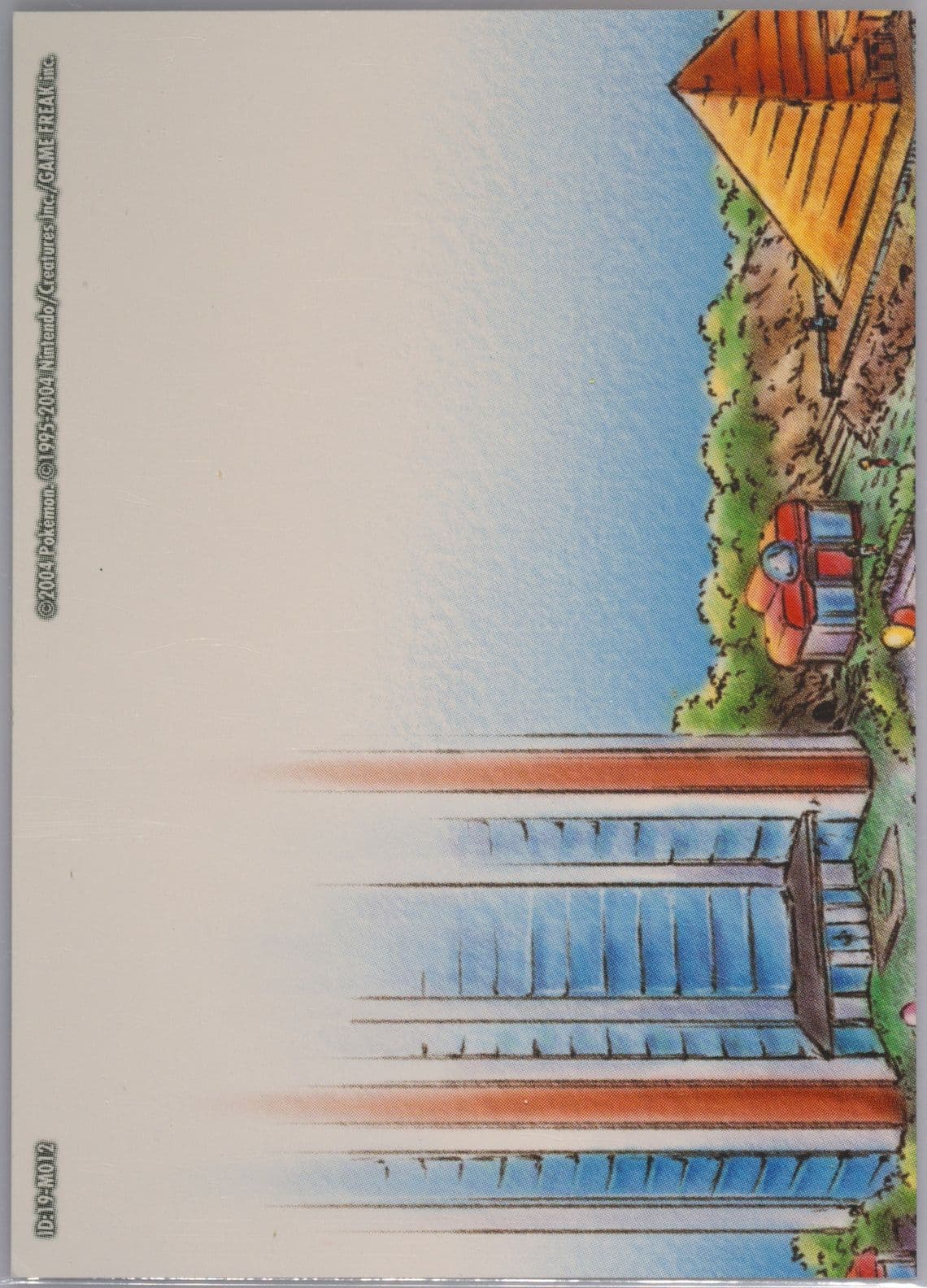 Battle Frontier (M012) 2004 Pokemon Japanese E-Battle Emerald Map Puzzle