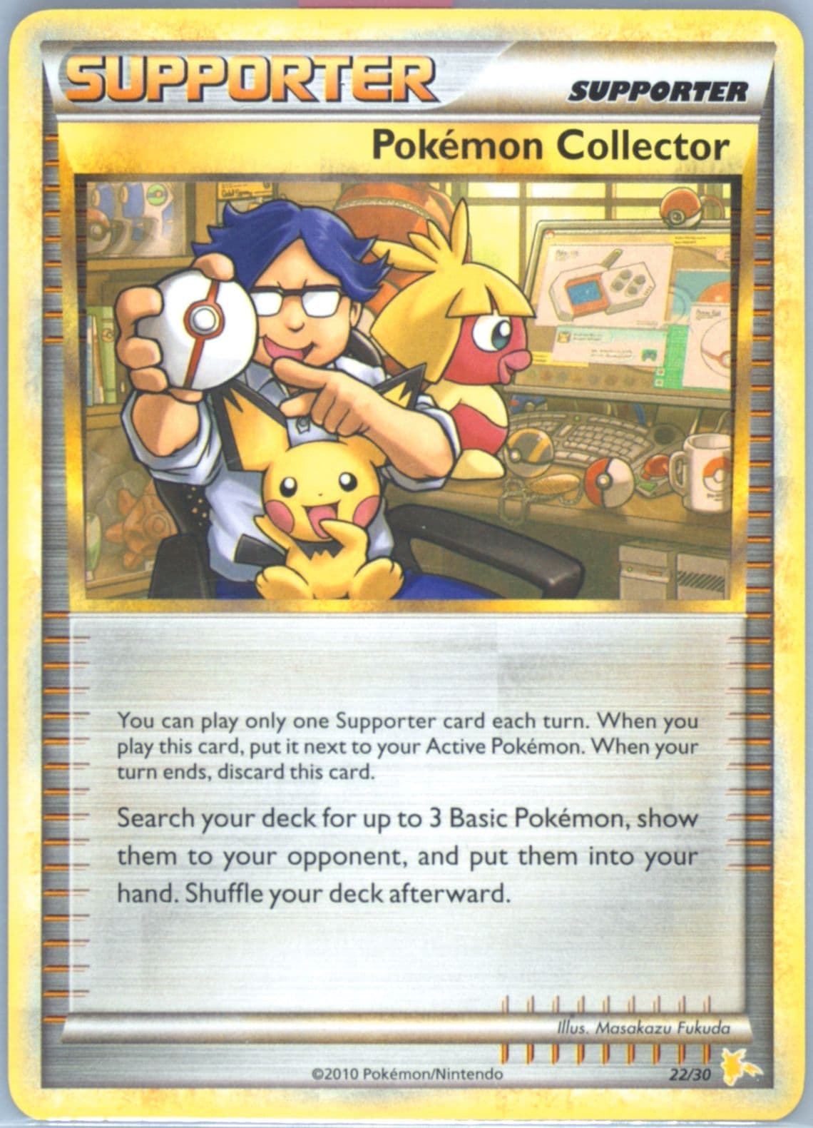 Pokemon Collector (22) 2010 Pokemon Heartgold & Soulsilver Raichu Deck