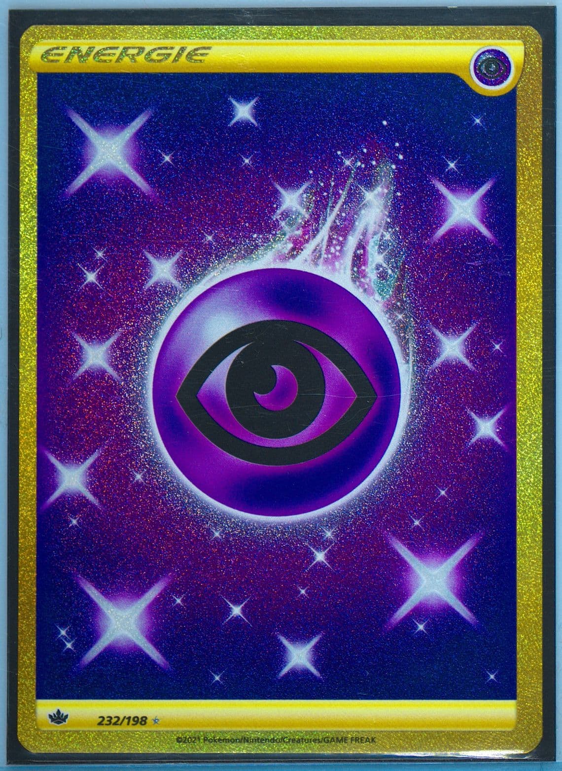 Psycho-Energie German-Secret (232) 2021 Pokemon Sword & Shield Chilling Reign