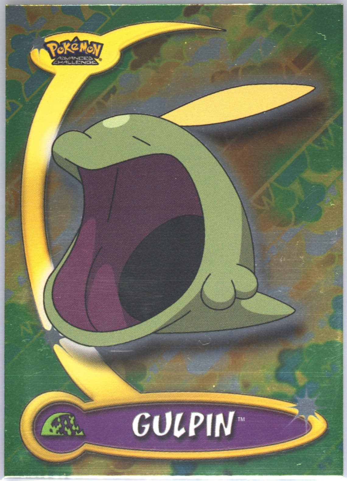 Gulpin Foil (35) 2004 Topps Pokemon Advanced Challenge