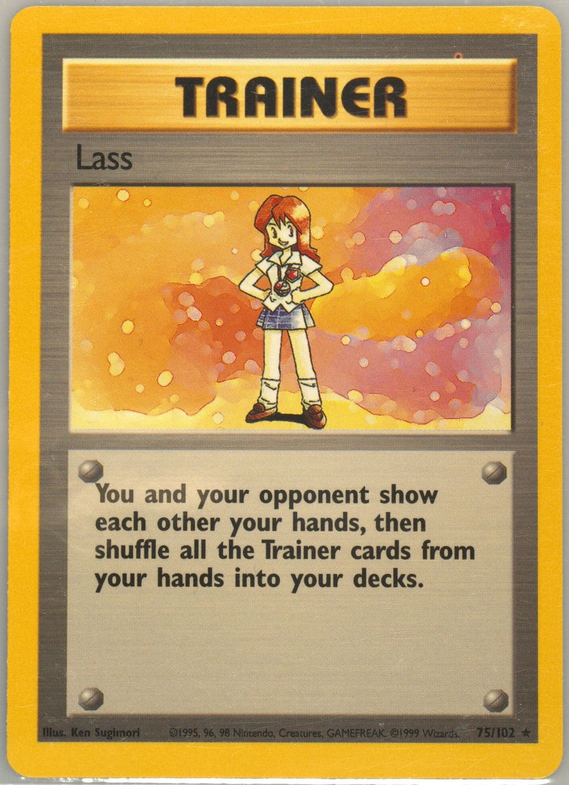 Lass (75) 1999 Pokemon Game