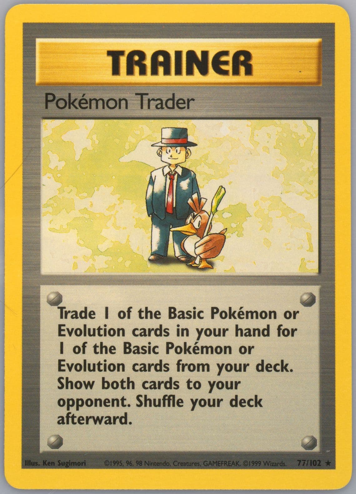 Pokemon Trader (77) 1999 Pokemon Game