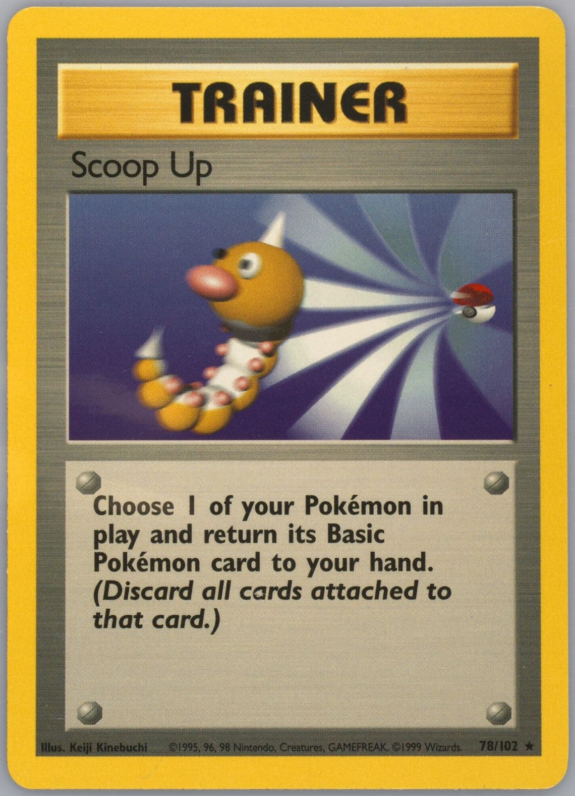 Scoop Up (78) 1999 Pokemon Game