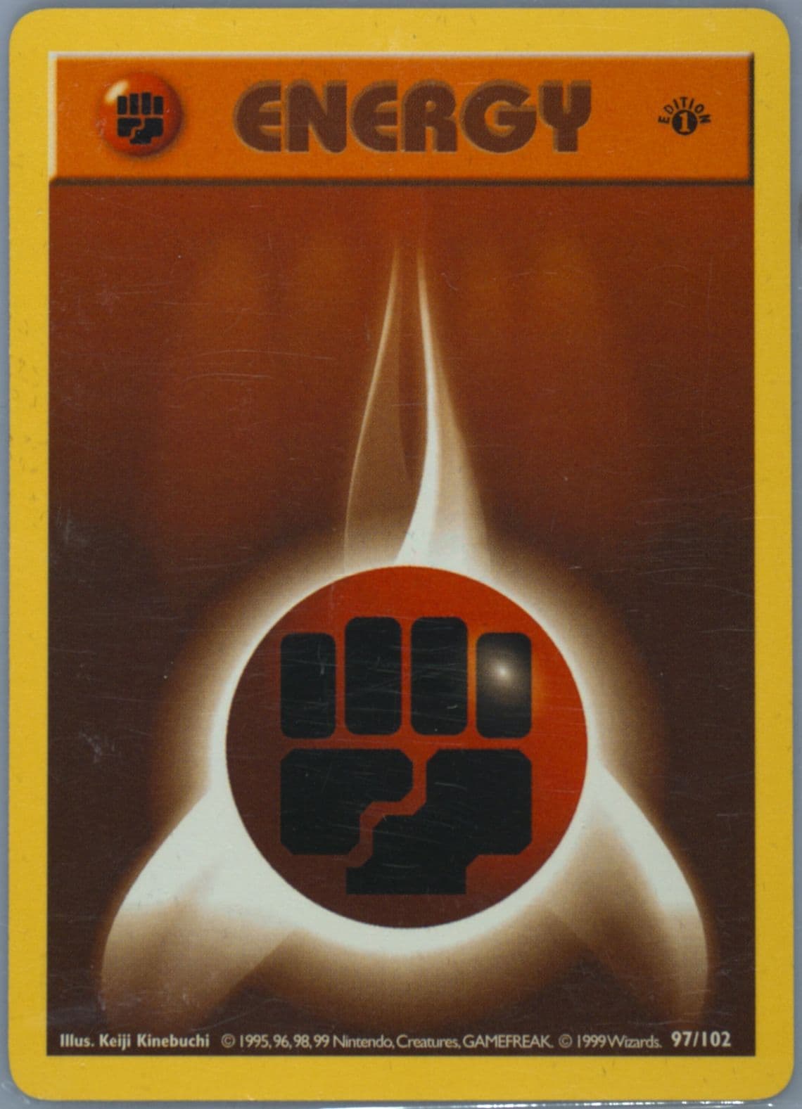 Fighting Energy (97) 1999 Pokemon Game