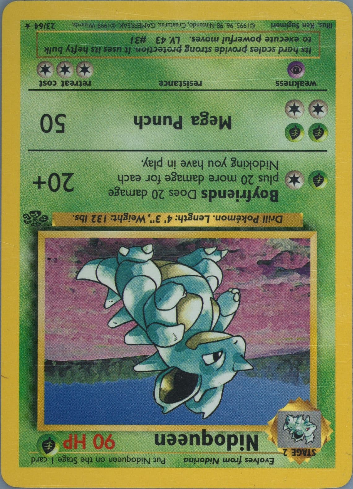 Nidoqueen-Holo (31) 1997 Pokemon Japanese Jungle - Pokmon Card Data Nidoqueen-Holo (31) 1997 Pokemon Japanese Jungle - Pokmon Card Data