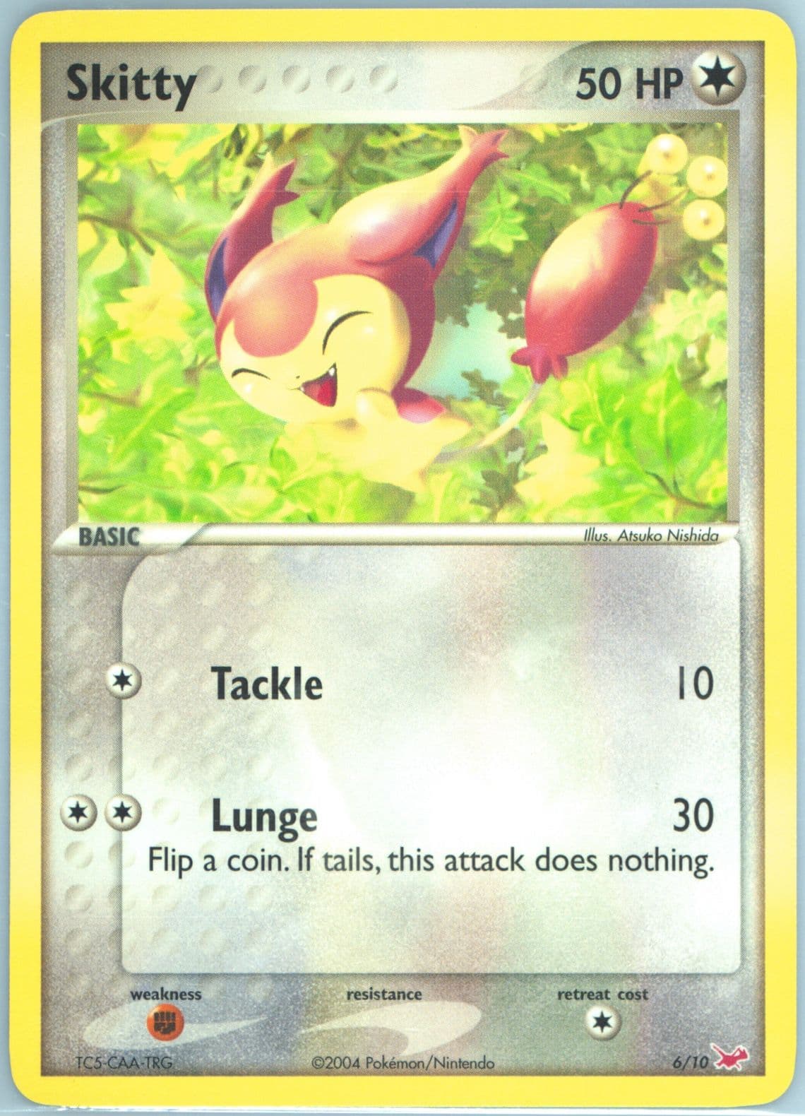 Skitty (6) 2004 Pokemon EX Trainer Kit Latias