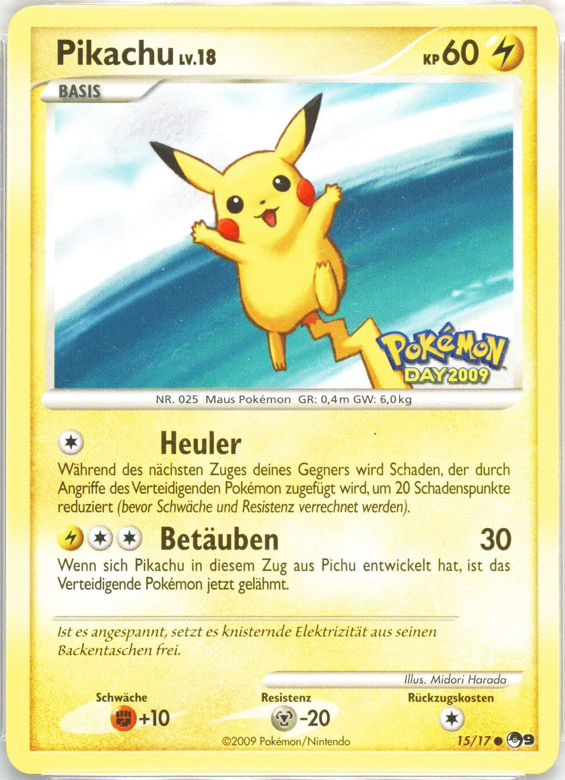 Pikachu Pokemon Day 2009-German (15) 2009 Pokemon Pop Series 9