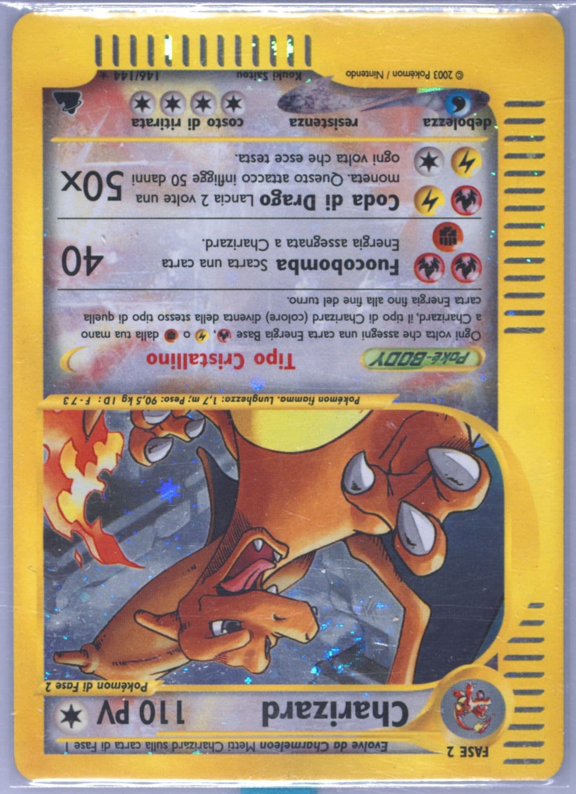 Charizard-Holo Italian (146) 2003 Pokemon Skyridge