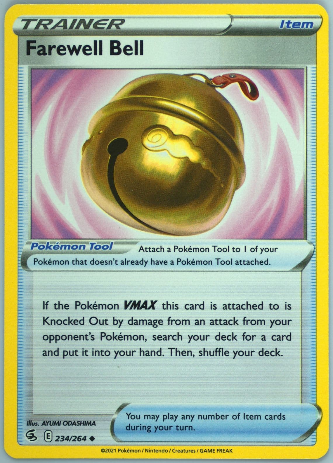 Farewell Bell (234) 2021 Pokemon Sword & Shield Fusion Strike