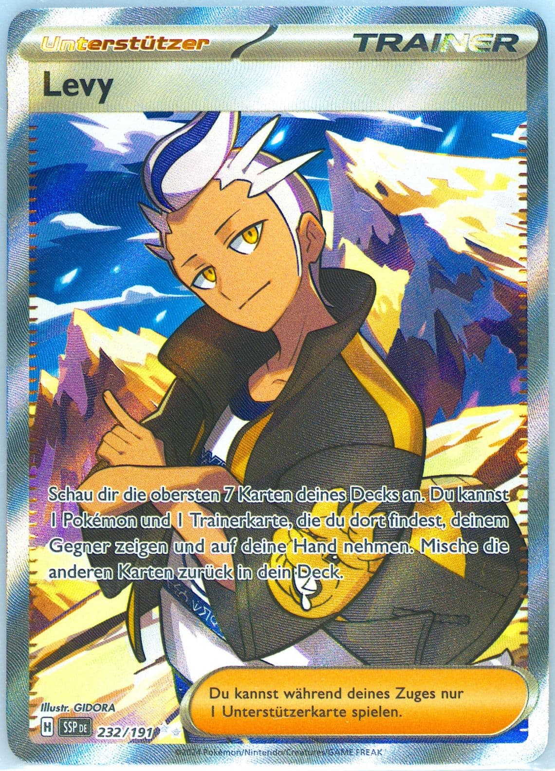 Drayton Ultra Rare (232) 2024 Pokemon German Ssp de-Surging Sparks