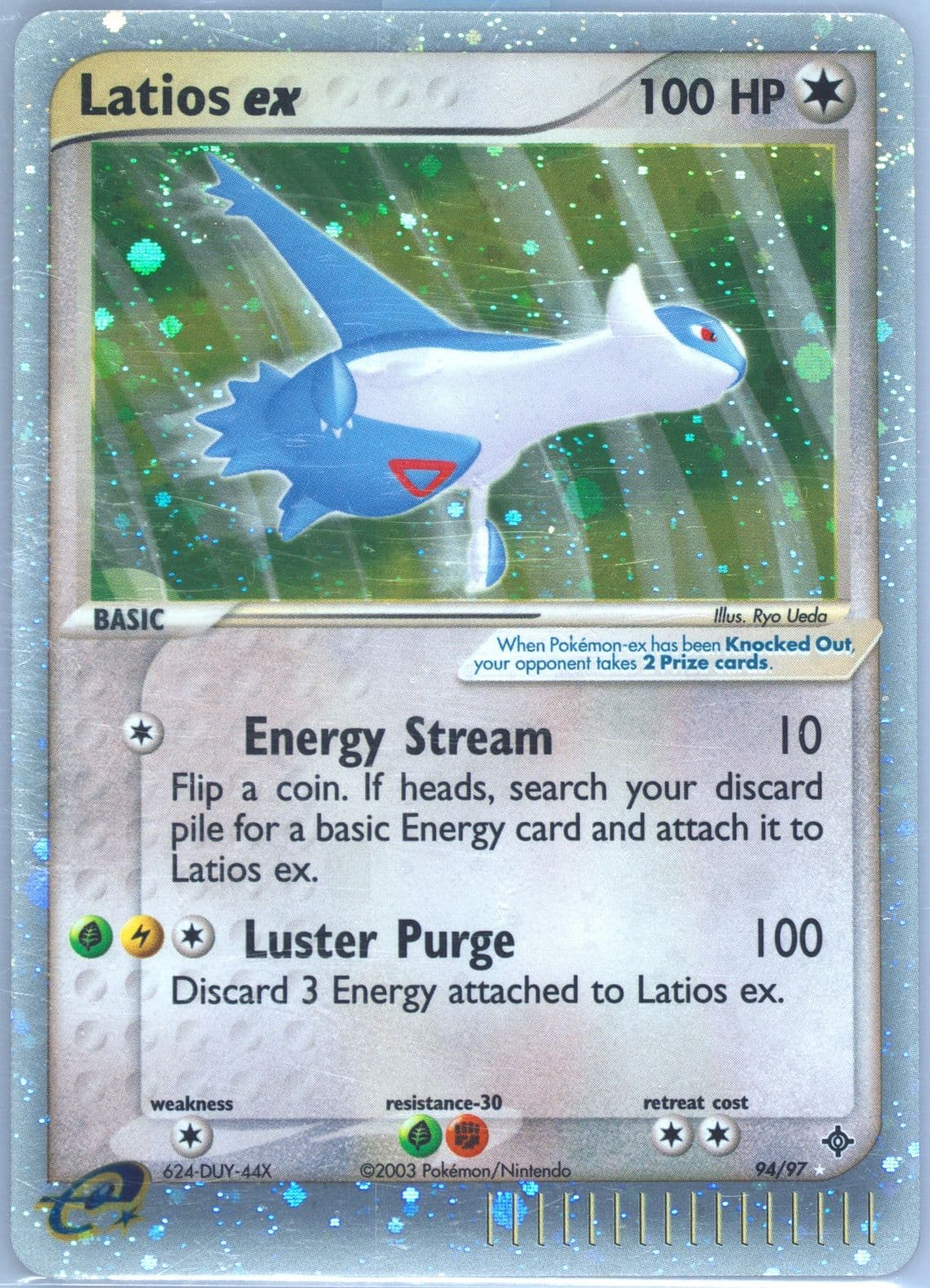 Latios EX-Holo (94) 2003 Pokemon EX Dragon