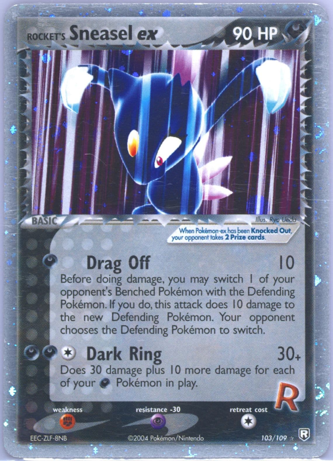 Rocket's Sneasel EX-Holo (103) 2004 Pokemon EX Team Rocket Returns