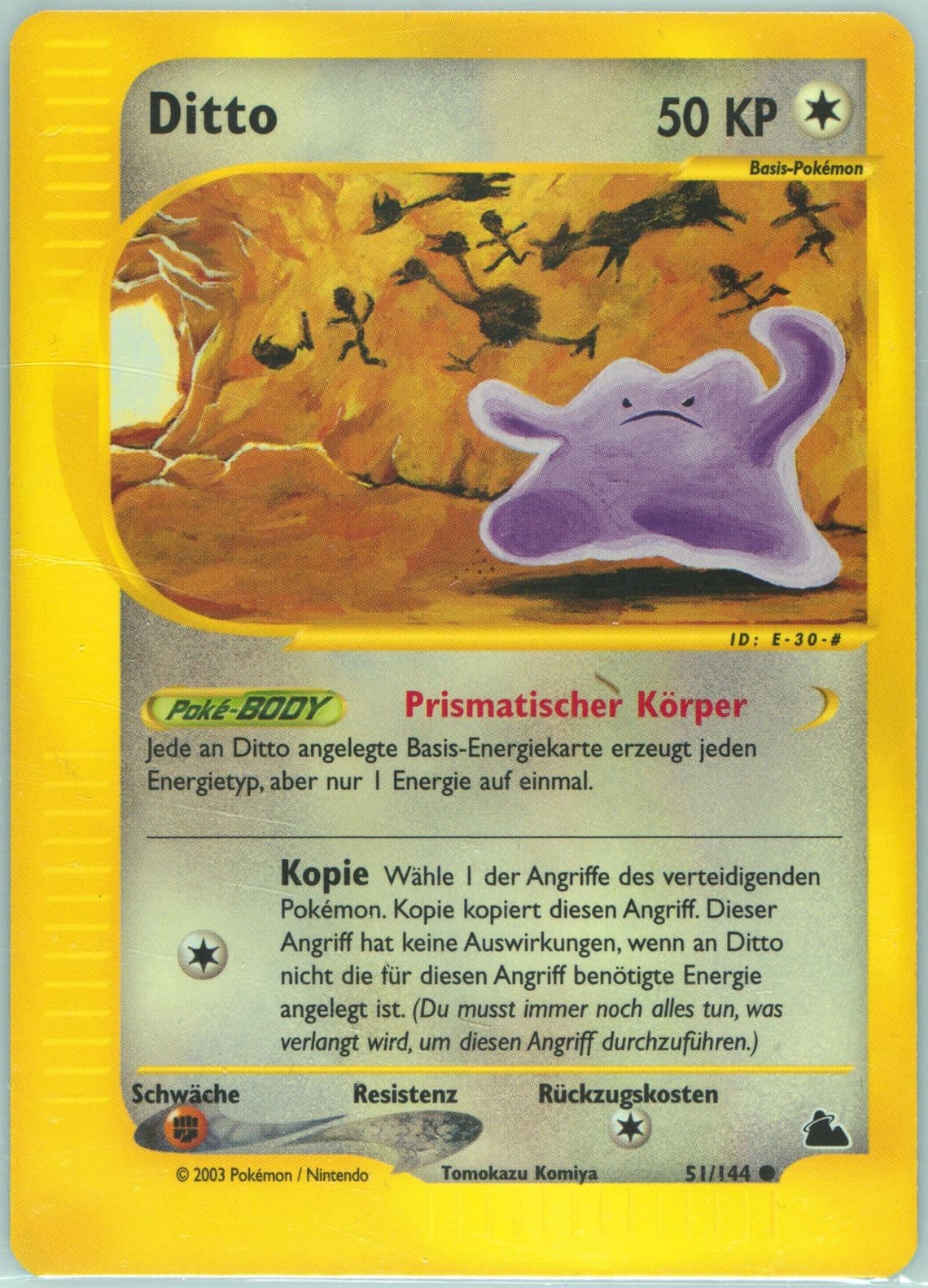 Ditto German (51) 2003 Pokemon Skyridge